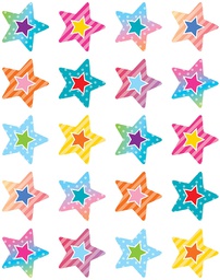 [TCR8785] Colorful Vibes Stars Stickers (120stickers)