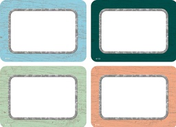[TCR8818] Painted Wood Name Tags/Labels - Multi-Pack (3.5''x2.5'')(6.3cmx8.8cm)(36pcs)