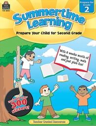 [TCR8842] Summertime Learning (Prep. for Gr. 2)