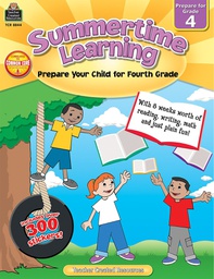 [TCR8844] Summertime Learning (Prep. for Gr. 4)