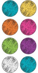 [TCRX5645] Colorful Chalk Mini Stickers (378 Stickers)