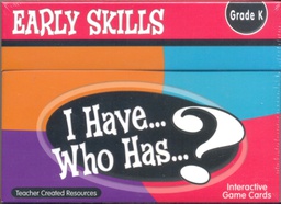 [TCRX7860] I Have... Who Has...? Early Skills Game