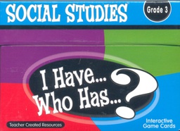 [TCRX7864] I Have... Who Has...? Social Studies Game (Gr. 3)