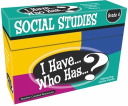 [TCRX7865] I Have... Who Has...? Social Studies Game (Gr. 4)