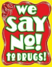 [TFX2232] Say No to Drugs Chart ( 55cm x 43cm)