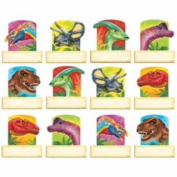 [TX10868] Discovering Dinosaurs Mini Accent Variety pk.12 design 7 1/2cm.x 7cm.(36 pcs.)