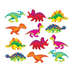 [TX10991] Dino-Mite Pals Accents Variety Pk.12 designs 3 of each 6.6'' (17cm)(36 pcs.)
