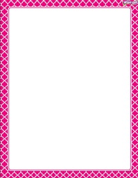 [TX27326] Moroccan Pink Chart Wipe - Off (55cmx 43cm)
