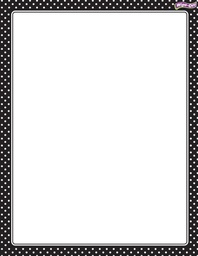 [TX27331] Polka Dots Black Chart Wipe -Off (55cmx 43cm)