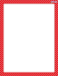 [TX27335] Polka Dots Red Chart Wipe - Off (55cmx 43cm)