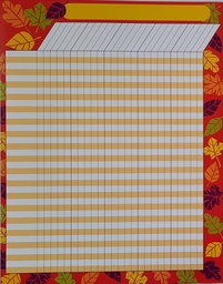 [TX73330] Lively Leaves Incentive Charts (55cmx 43cm)