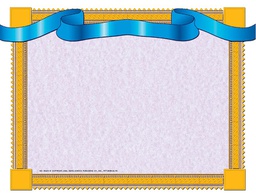 [VAX650] Blue ribbon (21.5cmx 28cm)(50 pk)