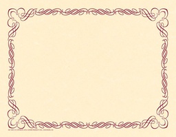 [VAX912] Arabesque Plum - Border Paper (8.5cm x 11cm)(50/pk)