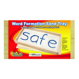 [PC3003] WORD FORMATION SAND TRAY SINGLE Ages:3+(15''x8'')(38cmx20.3cm)