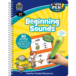 [TCR6859] Power Pen Learning Book: Beginning Sounds