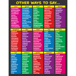 [TCR7706] Other Ways to Say Chart 17&quot; x 22&quot; (43cm x 56 cm)