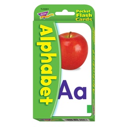 [T23001] Alphabet Pocket Flash Cards Two-sided (56cards)