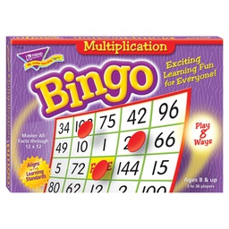 [T6135] Multiplication Bingo Age: 8 &amp; up  (2-36 players)