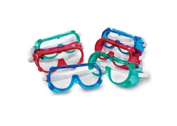 [LER2449] Color Safety Goggles, Set of 6