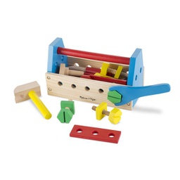 [MD494] Take-Along Tool Kit Wooden Toys