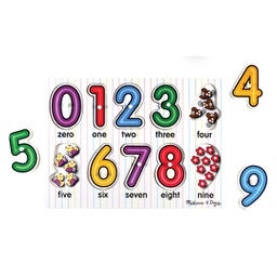[MD3273] See-Inside Numbers Peg Puzzle