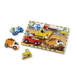[MD3726] Construction Chunky Puzzle