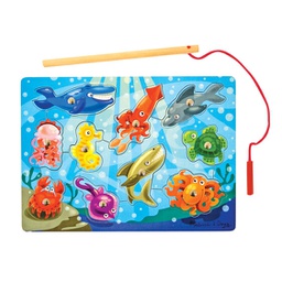 [MD3778] Fishing Magnetic Puzzle Game Ages:3+ (10pcs)(10cmx5cm)