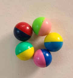[DO824MMS] Marbles - split-colored SINGLE