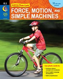[CTPX2835] Force, Motion &amp; Simple Machines Photo Cards (Gr K-2)