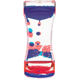 [TCR20968] Red &amp; Blue Liquid Motion Bubbler (5cmx13.4cm)