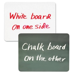 [PAC98831] PACON COMBO BOARD 9&quot; X 12&quot; (23cm x 30.5cm) 2-SIDED, CHALK/WHITEBOARD SINGLE