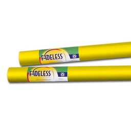 [P0057085] FADELESS BULLETIN BOARD ART PAPER 48&quot; X 50' (1.2m x 15.2m) CANARY (yellow)
