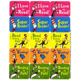 [EU658022] CAT IN THE HAT READING SUCCESS STICKERS (120 Stickers)