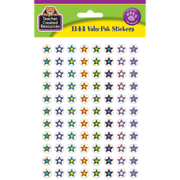 [TCR5364] FANCY STARS Mini Stickers Valu-Pak 1144/pkg