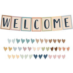 [TCR7117] EVERYONE IS WELCOME WELCOME BULLETIN BOARD SET (48 pcs)