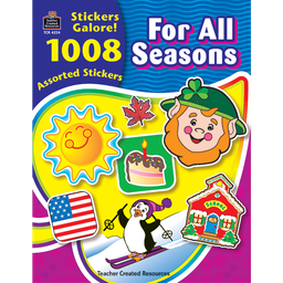 [TCR4224] For All Seasons Sticker Book (1008 Stickers) (1&quot;= 2.6cm)