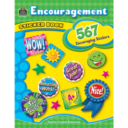 [TCR4434] Encouragement Sticker Book (567 Stickers) (1&quot;= 2.6cm )