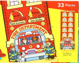 [T8098] Fire Station Job Chart BB Set  (33 pcs)