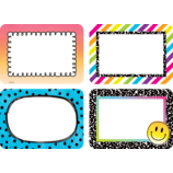 [TCR6935] Brights 4Ever Name Tags/Labels - Multi-Pack (3.5''x2.5'')(8.8cmx6.3cm)(36pcs)