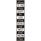 [TCR8511] Modern Farmhouse Welcome to Our Class Banner 8''X39''(20.32cmx99.06cm)