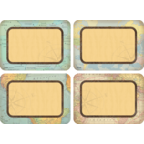 [TCR8574] Travel the Map Name Tags/Labels - Multi-Pack(3.5''x2.5'')(8.8cmx6.3cm)(36pcs)