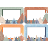 [TCR9128] Moving Mountains Name Tags/Labels - Multi-Pack (3.5''x2.5'')(6.3cmx8.8cm)(36pcs)