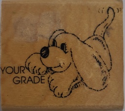 [CEXE643] YOUR GRADE (DOG) STAMP