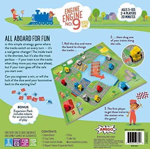 ENGINE, ENGINE NO. 9  BOARD GAME (AGE: 5+)