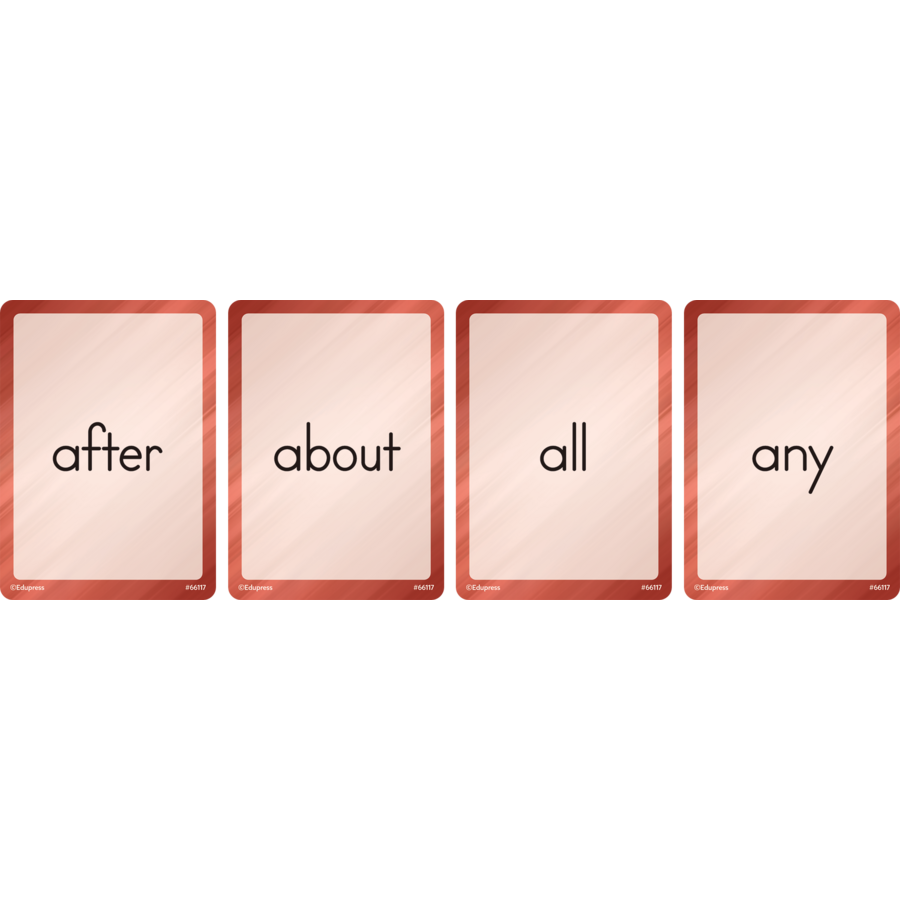 Four Score Card Game: SIGHT WORDS Age: 6+