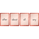 Four Score Card Game: SIGHT WORDS Age: 6+