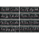 Chalkboard Brights Cursive Writing Bulletin Board