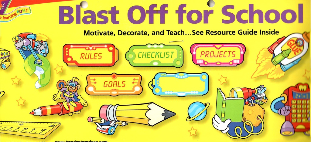 Blast Off for School  BB Set  33 pcs