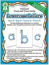 Textured Touch and Trace Cards: Lowercase (26pcs)(4.25"x5.5")(10.7cmx12.7cm)