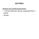 All Are Welcome Bulletin Board Set (39pcs)